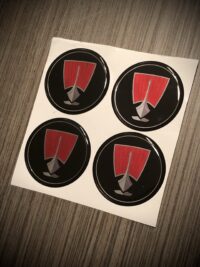 Badge embleem Rover 75 – naafkap groot type MK2 (set van 4) - ARO-RRJ100110MBS